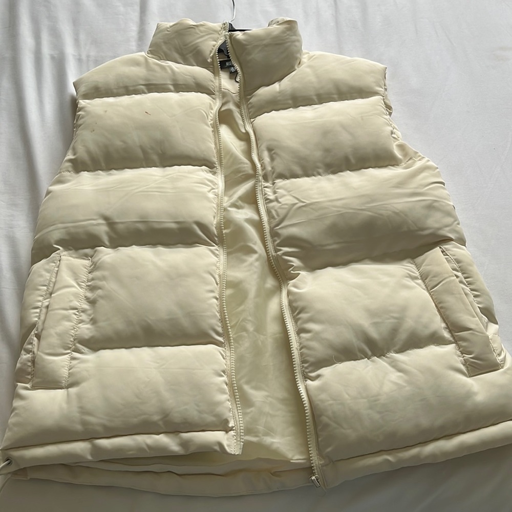 Cream/ Off-White Vest From Missguided